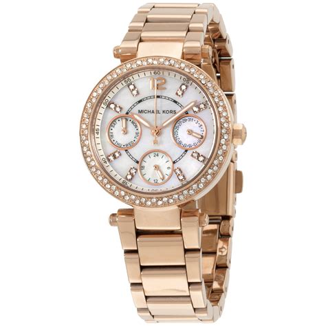 montre michael kors all stainless steel|More.